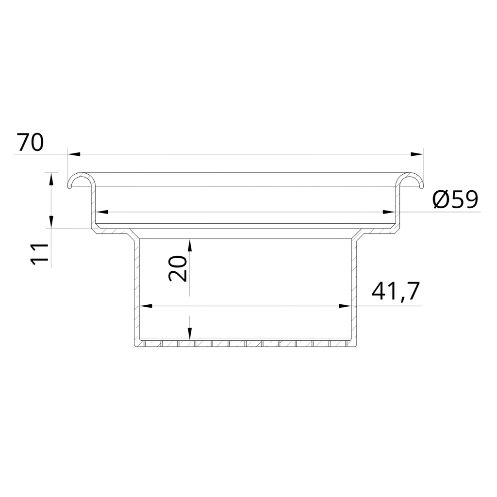 Single Shot Stepdown Basket 41.7mm